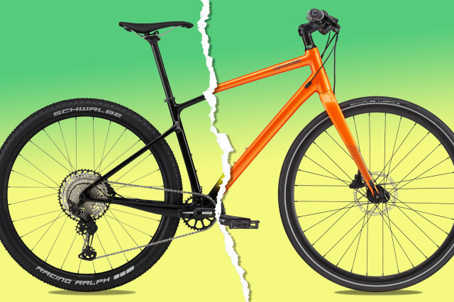 Hybrid bike with hot sale shocks